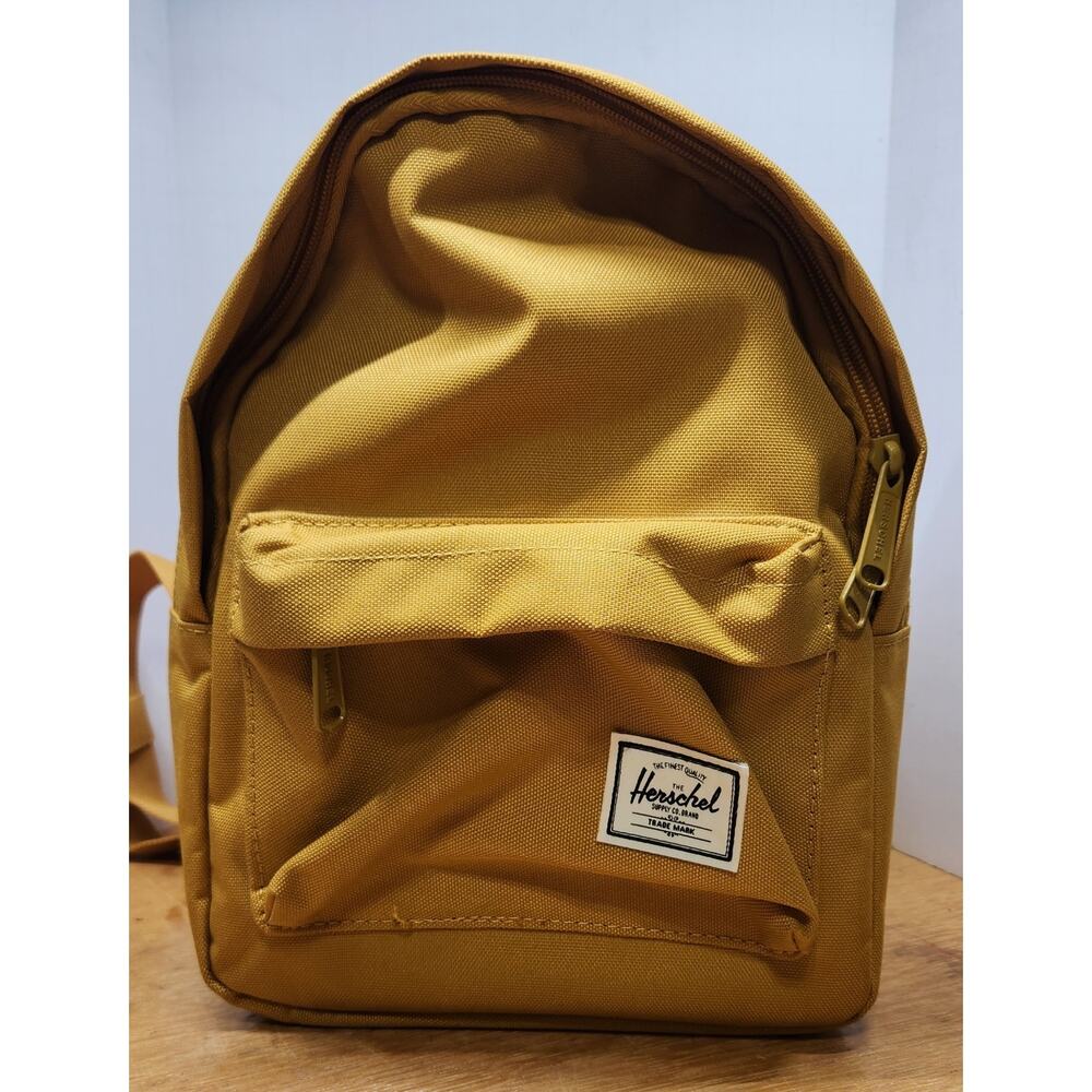 Herschel Supply Co Classic Mini Backpack Harvest Gold Bag Travel